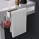 Handtuchhalter, Edelstahl Bad Handtuchstange Ohne Bohren, Gästehandtuchhalter Badetuchhalter Handtuch…