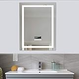Kedia Badspiegel LED Badezimmerspiegel Beleuchtet Bad Spiegel Wandspiegel Badspiegel mit Beleuchtung,badezimmerspiegel…
