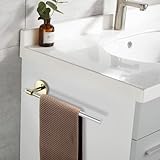 Lolypot Handtuchhalter Bad Bohren, Handtuchstange Wand 30cm Acryl Durchsichtigen with Aluminiumlegierung…