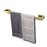 TocTen Badetuchhalter – quadratischer Boden, dicker SUS304 Edelstahl-Handtuchstange für Badezimmer,…