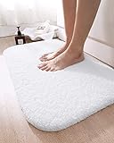 DEXI Badezimmerteppichmatte, extra weiche und saugfähige Badteppiche, maschinenwaschbar, rutschfeste…