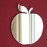 Super Cool Creations Apple Spiegel 12 cm x 10 cm