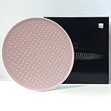 Regenduschkopf D2211R rund - Ø 25,4 cm - Anti-Kalk - Farbe wählbar, Farbe:Weiß/Rosa matt