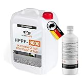 Home Profis® HPPF-3000 2K Epoxidharz Porenfüller für Steinteppich Innen & Außen (3kg) – Transparente…