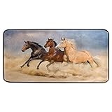 Pferdelauf, Gallop Küchen-Bodenmatte, 99 x 50 cm, Tier-Anti-Ermüdungs-Matten, für den Innenbereich,…