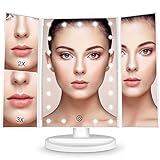 BERNSTEIN Kosmetikspiegel Lichtspiegel E280 inkl. 21 LEDs - Farbe wählbar, Farbe:Weiß