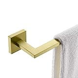 Hoooh Badetuch Bar 61 cm Handtuchhalter Edelstahl Badezimmer Handtuchhalter Wandhalterung Gebürstet…