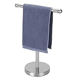 Handtuchhalter, Handtuchständer mit schwerem Boden, Arbeitsplatte, Handtuchhalter Ständer für Badezimmer,…