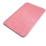 kutunu® - rosa 50x80 cm - Premium Badematte Rutschfester Badezimmerteppich wasserabsobierender Badteppich…
