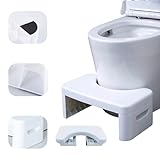 Badezimmer WC Hocker, Klappbarer Multifunktions-WC-Hocker Tragbarer Stufenbereich für Zuhause Badezimmer,…