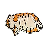 Tiger-Fußmatte, 15,7 x 23,6 Zoll, Cartoon-Tiger, flauschige, superfeine Faser, Innenfußmatte, Wohnkultur,…