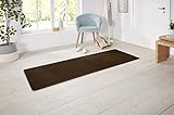 Hanse Home Nasty Läufer – Flauschiger Kurzflor Teppich Einfarbig Unifarben für Esszimmer, Wohnzimmer,…