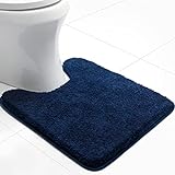 VannySucci 24 x 20 rutschfeste U-förmige Badezimmerteppiche weiche WC-Badematte für Badezimmer, maschinenwaschbar,…