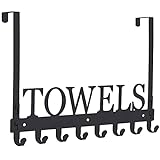 Übertürhaken, Handtuchhalter für Badezimmer, Türhalterung Handtuchhalter Handtuchhalter Handtuchhaken…
