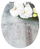 Cornat WC-Sitz Art of Acryl "Orchis" - Elegante Acryl-Oberfläche - Hochwertiger Holzkern - Absenkautomatik…