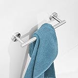 Leekayer Einzel-Handtuchhalter aus gebürstetem Nickel, Edelstahl, 30 cm, Bad-Handtuchhalter, Wandhalterung…