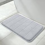 Yimobra Memory Foam Badematte Teppich, 61 x 43 cm, bequem, weich, super Wasseraufnahme, Maschinenwäsche,…