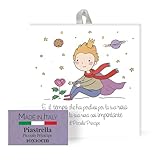 Fratelli Bonella | Fliese verziert mit dem Aufdruck des kleinen Prinzen mit Geschenkbox 10 x 10 cm |…
