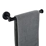 Handtuchhalter für Badezimmer, mattschwarze Handtuchstange, SUS304 Edelstahl-Handtuchhalter, Wandmontage,…
