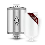 Alb Filter® Nano Duschfilter Sofortschutz gegen Legionellen und Bakterien Edelstahl Natur