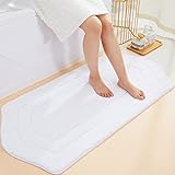 COSY HOMEER Extra Dicke Badteppiche für Badezimmer – Anti-Rutsch-Badwäsche-Sets, Matten, weiches Plüschgarn,…
