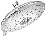 American Standard 9038074.002 Spectra Plus Fixed 1.8 Gpm 4-Function Shower Head, Polished Chrome