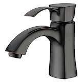 ANZZI Alto Einloch-Einhand-Badezimmer-Waschbecken-Wasserhahn | cUPC Öl eingeriebene Bronze Deck Montiert…