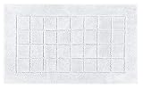 Vossen 1147450030 Exclusive - Badeteppich, 60 x 100 cm, weiß