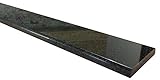Absolute schwarze Granit-Schwelle (Marmor-Sattel), poliert, 12,7 x 91,4 cm
