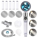 Upgrade Hydro Shower Jet Head, High Pressure Jet Shower Head with 79IN Shower Hose Angle-Adjustable…