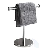 Orlif Handtuchhalter, T-Form, Gesamthöhe 33 cm, SUS304 Edelstahl, Handtuchstange für Badezimmer, Küche…