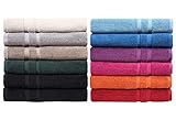GREEN MARK Textilien 2er Set Badvorleger Badematte - Premium Qualität - 100% Baumwolle - 50 x 80 cm…