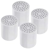 4 Pack 15 Stage Shower Filter Replacement Cartridge, Shower Filter for Hard Water, Universal Compatible…