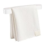 Aluminium Handtuchhalter, 30 cm, Handtuchhalter Ständer Selbstklebend und mit Schrauben Wandmontage…
