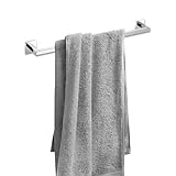 soak Moderner Handtuchhalter für Badezimmer - Badetuchhalter für große Handtücher - 60 cm breit, eckig,…