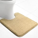 VannySucci 61x50 cm rutschfeste U-förmige Badezimmerteppiche, weiche Toilettenmatte für Badezimmer,…