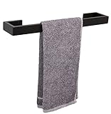TocTen Badetuchhalter – quadratische Basis dicker SUS304 Edelstahl Handtuchstange für Badezimmer, Badbar,…