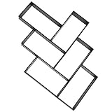 Cabilock Paver-Form, wiederverwendbar, für Betonpflaster, Pflastersteine, quadratisch, DIY, Weg, Garten,…