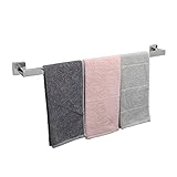 TocTen Badetuchhalter – Quadratischer Boden dicker SUS304 Edelstahl Handtuchstange für Badezimmer, Badezimmerzubehör,…