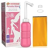Tragbarer Bidet-Sprayer, 450 ml Reise-Bidet-Flasche für persönliche Hygiene, Handgerät, Bidet-Spray…