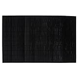 5five - Teppich 120x70cm Bambus Latte schwarz