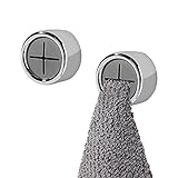 2PCS Self-Adhesive Towel Holders | Tea Towel Holder for Kitchen Bathroom, Kitchen Hooks for Towels,…