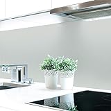 Küchenrückwand Grautöne 2 Unifarben Premium Hart-PVC 0,4 mm selbstklebend, Größe:120 x 60 cm, Ral-Farben:Lichtgrau…