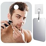 CozyCabin Anti-Beschlag-Duschspiegel, tragbarer, beschlagfreier Rasierspiegel für Badezimmer