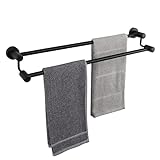 TocTen Doppelter Badetuchhalter – dicker SUS304 Edelstahl-Handtuchhalter für Badezimmer, Badezimmerzubehör,…