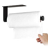 E-Greetshopping Toilettenpapierhalter aus Edelstahl 304, kreativ, mit Schrauben oder Klebeband, glänzend,…