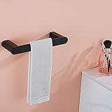 RANDOM 22,9 cm moderne Handtuchstange matt schwarz Badezimmer Handtuchhalter Küchenlappen Handtuchstange…