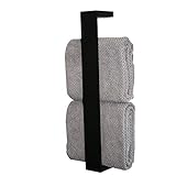 Handtuchhalter HH40 Wandmontage - Farbe wählbar, Farbe:Schwarz matt