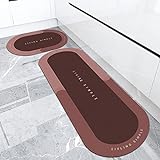Linarun Super absorbierende Bodenmatte rutschfeste Floor Mat aus Naturkautschuk, Anti-fettig und Schnell…