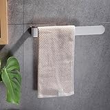 DOEOMK Handtuchhalter Ohne Bohren, 37cm Handtuchstange Edelstahl zum Kleben für Bad & Küche, Wandhalter…